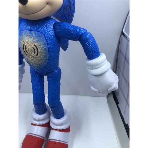 Sonic The Hedgehog 3 Ultimate Talking Sonic & Lights 14-Inch Action Figure Works - Picture 7 of 12